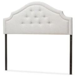 Cora Modern And Contemporary Fabric Upholstered Headboard - Baxton Studio