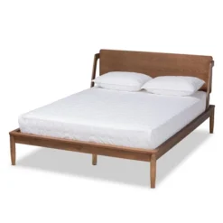 Sadler Mid-Century Modern Platform Bed Walnut/Brown - Baxton Studio 15 Sadler Mid-Century Modern Platform Bed Walnut/Brown - Baxton Studio -Outlet Baxton Studio Store GUEST 861bd087 7139 4078 abb8 b72f860ee90e