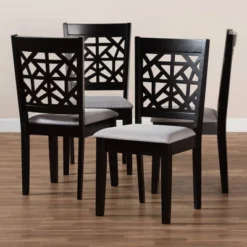 Set Of 4 Jackson Dining Chair - Baxton Studio -Outlet Baxton Studio Store GUEST 86de1eef c00a 4c26 9974 e3f24347f13a