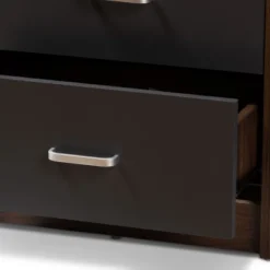 Hansel 2 Drawer And Finished Nightstand Brown/Gray - Baxton Studio -Outlet Baxton Studio Store GUEST 886f95a3 d83a 4f05 b6fc 12e8831c4a49