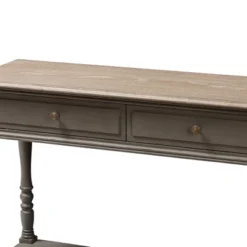 Noemie Country Cottage Farmhouse Finished 2 Drawer Console Table Brown - Baxton Studio 12 Noemie Country Cottage Farmhouse Finished 2 Drawer Console Table Brown - Baxton Studio -Outlet Baxton Studio Store GUEST 889565a2 5f00 4645 b391 55b72bbf1c08