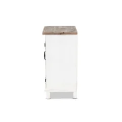 Faron Wood 1 Door Nightstand White/Oak Brown - Baxton Studio 9 Faron Wood 1 Door Nightstand White/Oak Brown - Baxton Studio -Outlet Baxton Studio Store GUEST 89a06cf1 18aa 4c8b a819 083e12f1e280