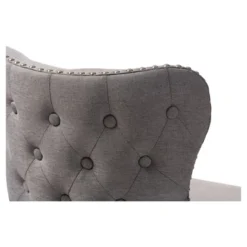 Gradisca Modern And Contemporary Wood Finishing Upholstered Barstools Set Of 2 - Baxton Studio -Outlet Baxton Studio Store GUEST 8bf0b8f1 a237 4da8 a247 4065d5ebc0e4