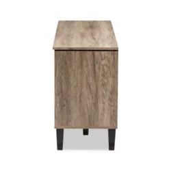 Beacon Modern And Contemporary Wood TV Stand For TVs Up To 55" Light Brown - Baxton Studio -Outlet Baxton Studio Store GUEST 8c75f48a bec8 4b6c 8abc 6b43dd743b9c