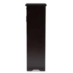 Bienna Modern And Contemporary Finished Shoe Cabinet Dark Brown - Baxton Studio -Outlet Baxton Studio Store GUEST 8f11de66 b9bc 4aea ac6b 1f33286b6f15