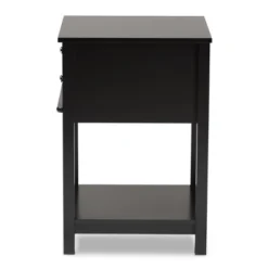 2 Drawer Willow Wood Nightstand - Baxton Studio -Outlet Baxton Studio Store GUEST 92b2f5c1 68bd 4c39 b2fa 0d4405b2fa68