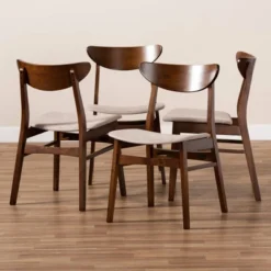 Set Of 4 Parlin Dining Chair - Baxton Studio -Outlet Baxton Studio Store GUEST 93570dd1 fa2c 48d0 b8bd b2bcec7048cc