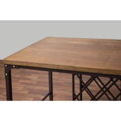 Vintner Pub Counter Height Dining Set Black/Brown - Baxton Studio -Outlet Baxton Studio Store GUEST 94237d63 5b91 44be 9764 2ee01be3d8bf