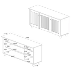 Fernanda Wood 3 Door Cabinet Oak Brown/Black - Baxton Studio 15 Fernanda Wood 3 Door Cabinet Oak Brown/Black - Baxton Studio -Outlet Baxton Studio Store GUEST 94ed3f1d fcc0 481a bc5e e1e7028ae60a