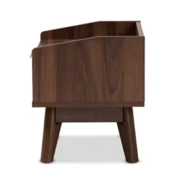 Lena Walnut Finished Wood Nightstand Brown - Baxton Studio -Outlet Baxton Studio Store GUEST 95aec770 4574 4c68 b2f6 d34643e06b6f