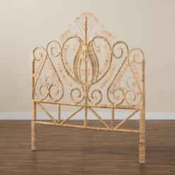 Queen Size Caelinus Rattan Standalone Headboard Natural Brown - Baxton Studio 11 Queen Size Caelinus Rattan Standalone Headboard Natural Brown - Baxton Studio -Outlet Baxton Studio Store GUEST 961cc30e 43bb 4a6e 99be bdf064932fc8