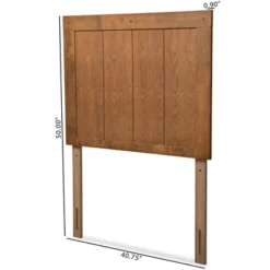 Patwin Wood Headboard Walnut - Baxton Studio -Outlet Baxton Studio Store GUEST 964ae865 946f 49ed af7a 4198711f61e3