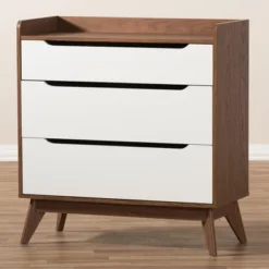 Brighton Mid-Century Modern Wood 3 Drawer Storage Chest Brown - Baxton Studio -Outlet Baxton Studio Store GUEST 967d446c d580 4186 baea 8240a7f66b7e