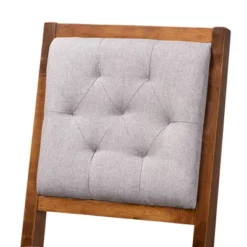 2pc Gideon Fabric Upholstered And Wood Counter Height Barstool Set - Baxton Studio -Outlet Baxton Studio Store GUEST 98f77238 46b7 4662 ae58 4351ac65f7f0