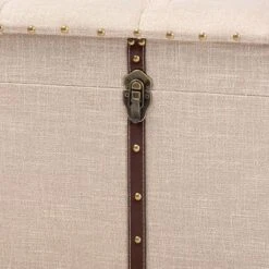 Kyra Fabric Upholstered Storage Trunk Ottoman - Baxton Studio -Outlet Baxton Studio Store GUEST 99f3e3a9 f879 4bb3 8d5b 3f77ddf60708