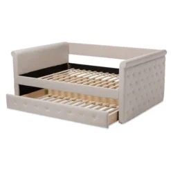 Alena Daybed With Trundle - Baxton Studio 14 Alena Daybed With Trundle - Baxton Studio -Outlet Baxton Studio Store GUEST 9ad0f1d5 2435 41f3 8602 3a0e9a47daa3