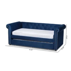 Mabelle Daybed With Trundle - Baxton Studio 17 Mabelle Daybed With Trundle - Baxton Studio -Outlet Baxton Studio Store GUEST 9adf722e 79dd 4637 8a85 75d0216f679f