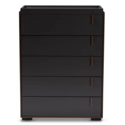 5 Drawer Rikke Two-Tone Wood Chest Brown - Baxton Studio -Outlet Baxton Studio Store GUEST 9baf9f7f 7dea 4038 a7c6 3a05b09e6288