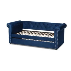 Mabelle Daybed With Trundle - Baxton Studio 11 Mabelle Daybed With Trundle - Baxton Studio -Outlet Baxton Studio Store GUEST 9d37a25f 05ef 4575 9599 4b0b0835c802