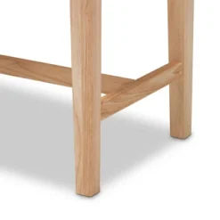 Danyl Wood Rattan Accent Bench Oak Brown - Baxton Studio -Outlet Baxton Studio Store GUEST 9e1fac1a ce1e 4a15 a1ea d8863d952929