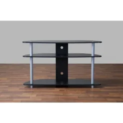 Orbit And Silver TV Stand For TVs Up To 40" Black/Silver - Baxton Studio -Outlet Baxton Studio Store GUEST 9fe0ac21 f503 4f2b 9587 8f49d6212c95