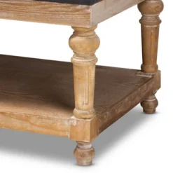 Linda Linen Fabric Upholstered Washed Wood Storage Bench - Baxton Studio -Outlet Baxton Studio Store GUEST a2a00e4f 2cfa 4fd5 b121 5e17726e42b4