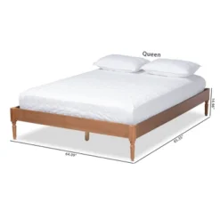 Colette French Bohemian Wood Platform Bed Frame - Baxton Studio -Outlet Baxton Studio Store GUEST a38dbfdf 51f1 4cee aab6 7167694e60ff