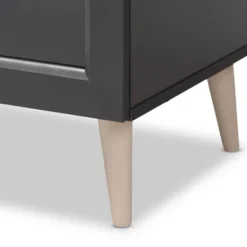 Jonas Oak Finished Kitchen Cabinet Gray/Brown - Baxton Studio -Outlet Baxton Studio Store GUEST a45e65b7 aa03 442b a23d 27610335d9e0