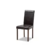Set Of 4 Andrew Modern Dining Chairs Dark Brown - Baxton Studio