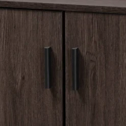 Baldor Wood 3 Door Shoe Cabinet Dark Brown - Baxton Studio 14 Baldor Wood 3 Door Shoe Cabinet Dark Brown - Baxton Studio -Outlet Baxton Studio Store GUEST a61c129d b092 455f 9c58 2df6fb2c5c03