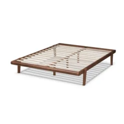 Kaia Finished Wood Platform Bed Frame - Baxton Studio -Outlet Baxton Studio Store GUEST aa5ea43c 14b3 4598 b961 2cf35d065c51