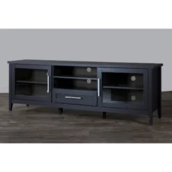 Espresso Finished 1 Drawer TV Stand For TVs Up To 70" Dark Brown - Baxton Studio -Outlet Baxton Studio Store GUEST aeb4c276 5c40 4900 87d0 5dab021d79b2
