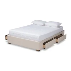 Leni Bed Frame - Baxton Studio