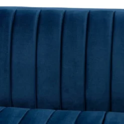Aveline Velvet Upholstered Finished Sofa Navy Blue/Gold - Baxton Studio 11 Aveline Velvet Upholstered Finished Sofa Navy Blue/Gold - Baxton Studio -Outlet Baxton Studio Store GUEST b2cb7ea5 a67d 4514 bee5 1185220d0cb6