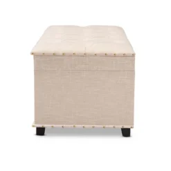 Kyra Fabric Upholstered Storage Trunk Ottoman - Baxton Studio -Outlet Baxton Studio Store GUEST b743cf8e 5de9 4bca a230 e04bff288753