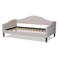 Twin Milligan Upholstered And Wood Daybed - Baxton Studio -Outlet Baxton Studio Store GUEST b8a1aaf2 bbd8 4e6f 8937 8a9290baa472