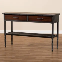 2 Drawer Jana Dining Room Server Brown - Baxton Studio -Outlet Baxton Studio Store GUEST b929e38e 484b 4db0 a155 1b465bba0c23