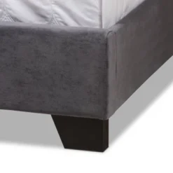 Candace Velvet Upholstered Bed - Baxton Studio 11 Candace Velvet Upholstered Bed - Baxton Studio -Outlet Baxton Studio Store GUEST b9457225 3093 4db1 8b0b 8dee326acf22