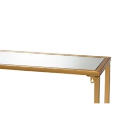 Alessa Glam Metal And Mirrored Glass Console Table Gold - Baxton Studio 9 Alessa Glam Metal And Mirrored Glass Console Table Gold - Baxton Studio -Outlet Baxton Studio Store GUEST bc198f77 76e2 4546 87d6 9df0b00e6eb4