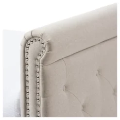 Twin Swanson Modern And Contemporary Fabric Tufted Daybed With Roll-Out Trundle Guest Bed - Baxton Studio -Outlet Baxton Studio Store GUEST bc3ef6a4 cd37 4644 a6b2 bbc48d3edffc