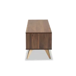 Dena Wood And Gold TV Stand For TVs Up To 60" Walnut - Baxton Studio 11 Dena Wood And Gold TV Stand For TVs Up To 60" Walnut - Baxton Studio -Outlet Baxton Studio Store GUEST bc7c22fa 8e33 4fb6 847a 1a8f74b6024e