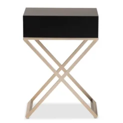 1 Drawer Patricia Brass Tone Metal Nightstand - Baxton Studio 13 1 Drawer Patricia Brass Tone Metal Nightstand - Baxton Studio -Outlet Baxton Studio Store GUEST bca2e9c6 37c6 416d ab2d 5cf929d0f4e9