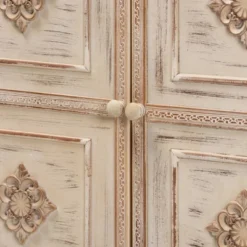 Favian Two-Tone Wood And Metal 2 Door Sideboard Dining Cabinet White/Weathered Brown - Baxton Studio -Outlet Baxton Studio Store GUEST c175501e bf7c 4d85 8ae1 ea438e0ee25e