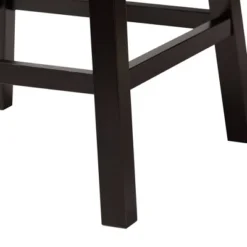 2pc Theron Faux Leather And Wood Swivel Counter Stool Set - Baxton Studio 14 2pc Theron Faux Leather And Wood Swivel Counter Stool Set - Baxton Studio -Outlet Baxton Studio Store GUEST c3444a0f c73f 4bdb 8676 51c9fa83ed03