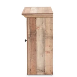 1 Door Albert Farmhouse Rustic Wood Dining Room Sideboard Buffet Oak Brown - Baxton Studio -Outlet Baxton Studio Store GUEST c3559608 8208 42da 9e23 299ee2310e48