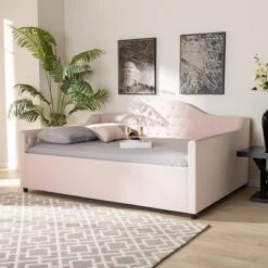 Perry Velvet Daybed - Baxton Studio -Outlet Baxton Studio Store GUEST c4de066d 9e77 44bb b1a9 57669338fedc