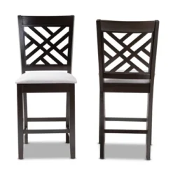 Set Of 2 Caron Finished Wood Counter Height Pub Chairs - Baxton Studio 13 Set Of 2 Caron Finished Wood Counter Height Pub Chairs - Baxton Studio -Outlet Baxton Studio Store GUEST c53d23f1 335c 43a1 95b5 fe774f327e30