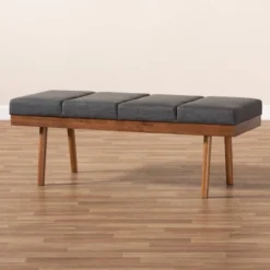 Larisa Wood Bench - Baxton Studio -Outlet Baxton Studio Store GUEST c6608390 2197 4808 96b6 de3348b69f6c