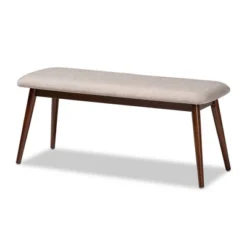 6pc Aeron Wood Dining Set Light Gray/Walnut - Baxton Studio -Outlet Baxton Studio Store GUEST c788ad6b 6ba8 4154 84c9 42631135972e