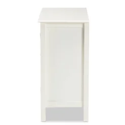Kendall Wood And Glass Kitchen Cabinet White - Baxton Studio -Outlet Baxton Studio Store GUEST c85a3639 28f9 455d 97b6 9d7e3fdd523c
